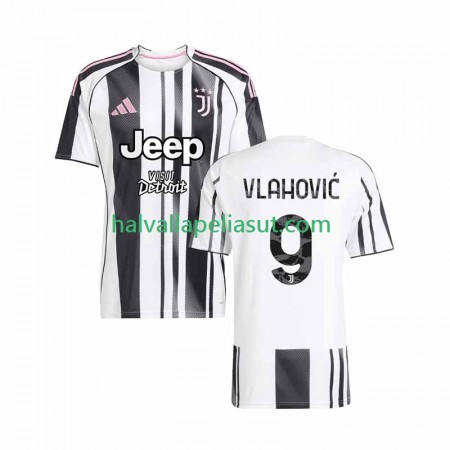 Jalkapallo Pelipaidat/Peliasut Juventus Vlahovic 9 Kotipaita 2025-2026 Lyhythihainen